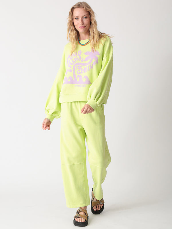 electric & rose Balloon Sweatshirt Sweats