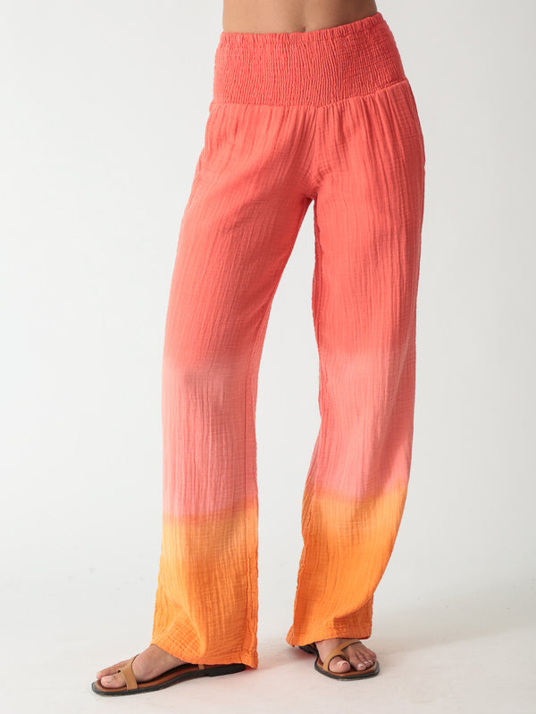 electric & rose Beach Gauze Pant Bottoms