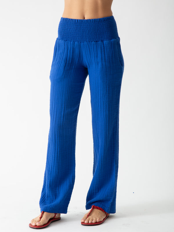 electric & rose Beach Gauze Pant Bottoms