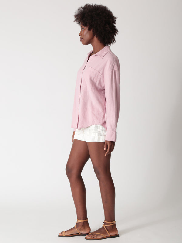 Electric & Rose Boyfriend Linen Shirt Shirts