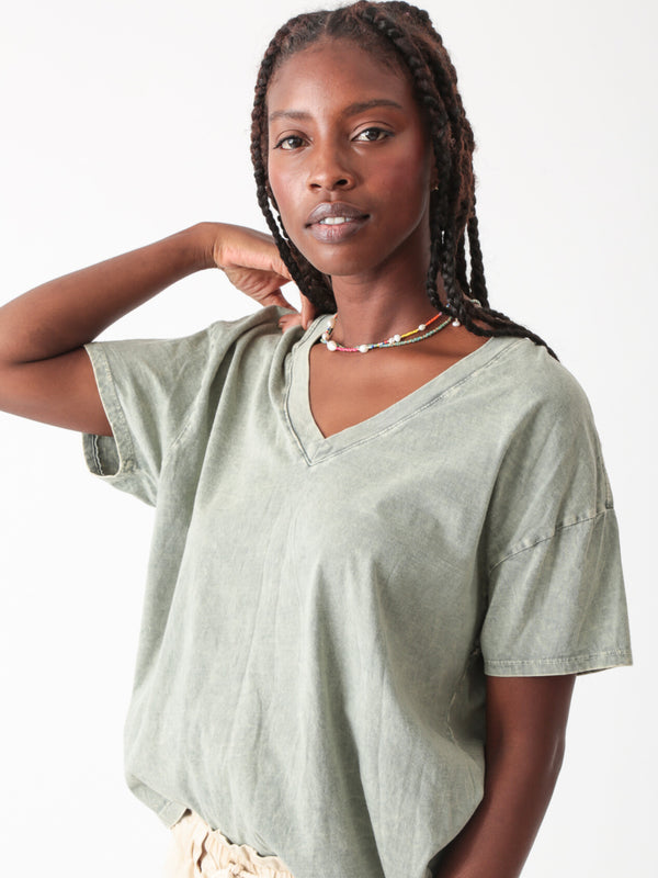 electric & rose Chase V-neck Tee Tees