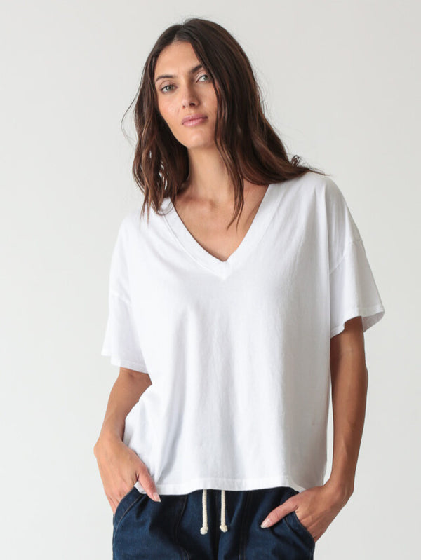 Electric & Rose Chase V-Neck Tee Tops