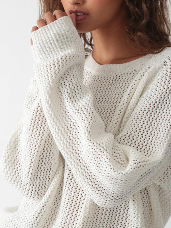 Electric & Rose Chloe Cotton Sweater Knitwear