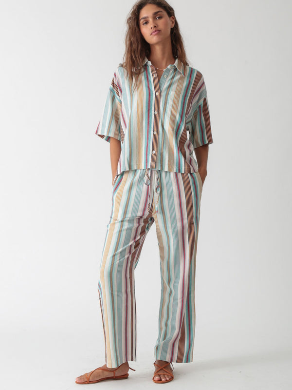 electric & rose Kyle Linen Shirt Shirts