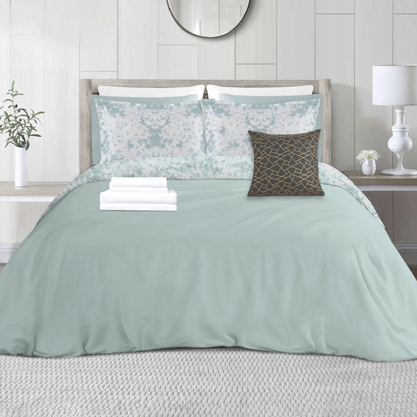 Elegant Comfort Elegant Comfort 10-Piece Tie-Dye Comforter Set Includes 6-Piece Sheet Set With Double Sided Storage Pockets 10-Piece
