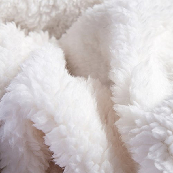 Elegant Comfort Elegant Comfort 3-Piece Patch Micro-Suede Reversible Sherpa - Comforter Set 3-Piece