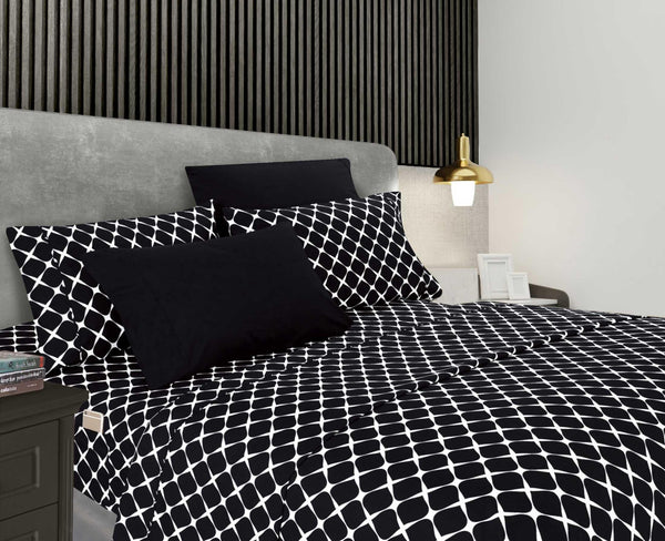 elegant comfort Elegant Comfort 6-Piece Bloomingdale Sheet Set - Comparable to a Hotel Premium Quality 6-Piece