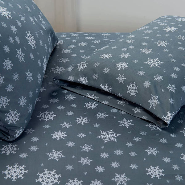 Elegant Comfort Elegant Comfort 6-Piece Christmas & Holiday Sheet Set - Soft As A Hotel Premium Quality 6-Piece
