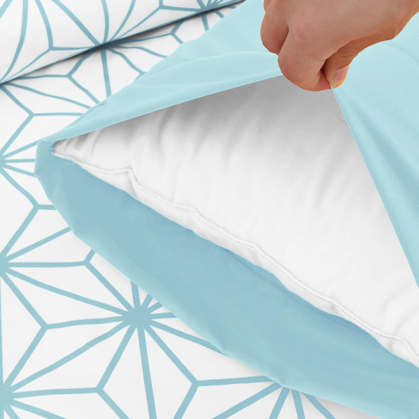 Elegant Comfort Elegant Comfort 6-Piece Cube Bed Sheet Set - Geometric Pattern - Soft As A Hotel Premium Quality 6-Piece