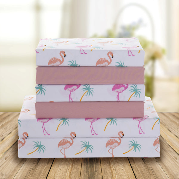 Elegant Comfort Elegant Comfort 6-Piece Tropical Pattern Bed Sheet Set - Soft As A Hotel Premium Quality 6-Piece