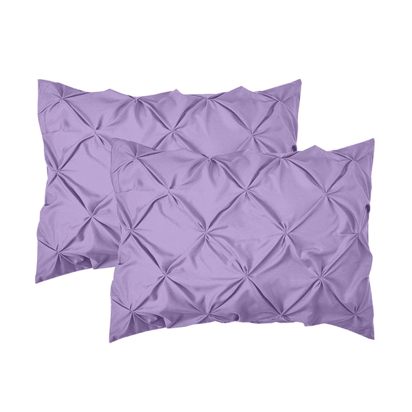 Elegant Comfort Elegant Comfort 8-Piece Pintuck Pinch Pleated Comforter Set - Includes 4-Piece Sheet Set With Double Sided Storage Pockets 8-Piece