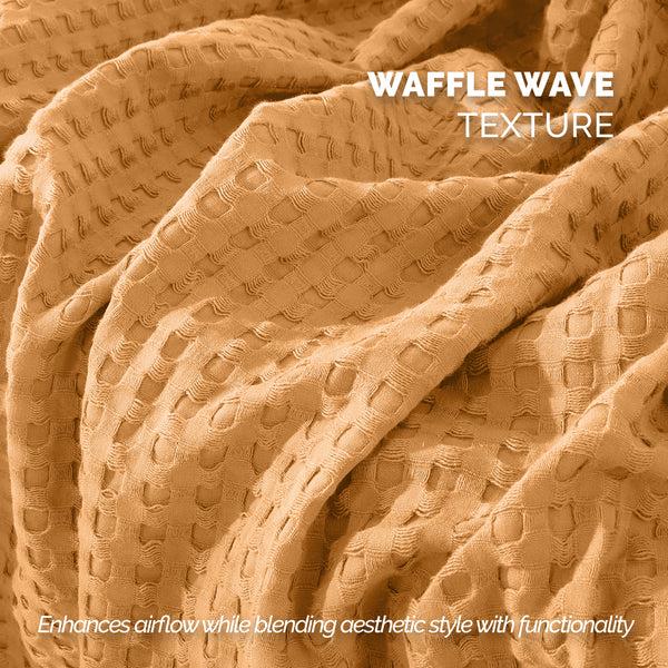 Elegant Comfort Elegant Comfort Cotton Waffle Blanket Blanket
