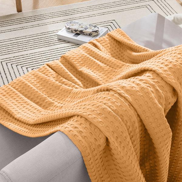 Elegant Comfort Elegant Comfort Cotton Waffle Blanket Blanket