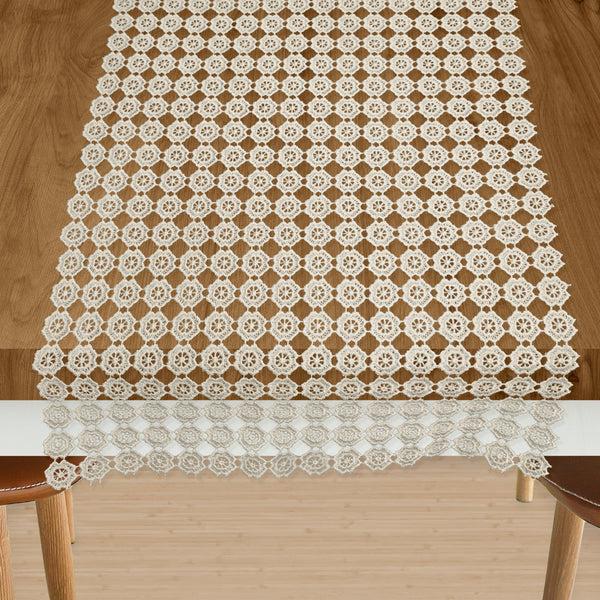 Elegant Comfort Elegant Comfort Embroidery Eve Table Runner