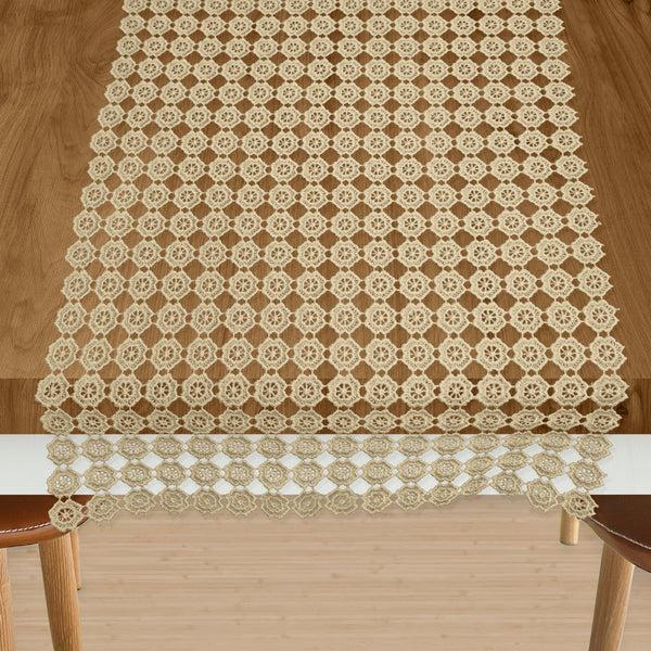 elegant comfort Elegant Comfort Embroidery Eve Table Runner