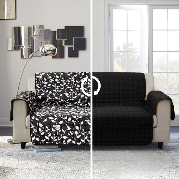 elegant comfort Elegant Comfort Leaves Design Reversible Smart Furniture Protectors