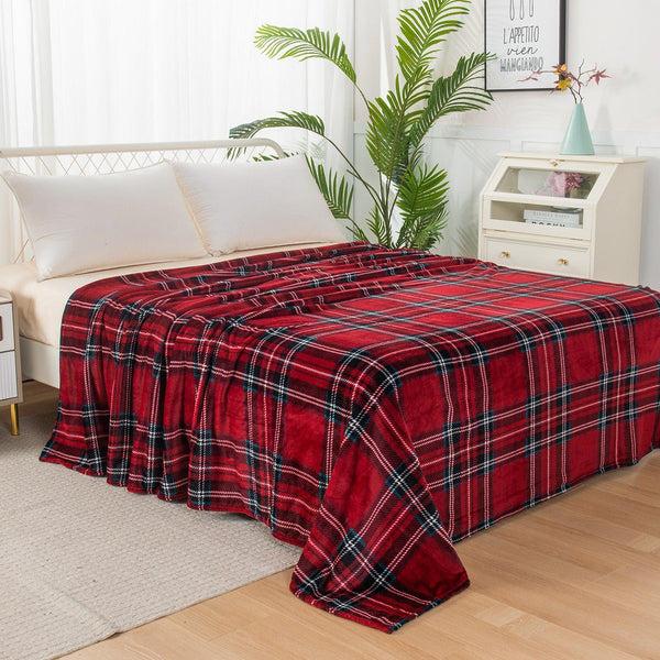 elegant comfort Elegant Comfort Plaid Printed Velvet Plush Fleece Blanket Plaid Design Blanket elegant comfort Elegant Comfort Plaid Printed Velvet Plush Fleece Blanket Plaid Design Blanket