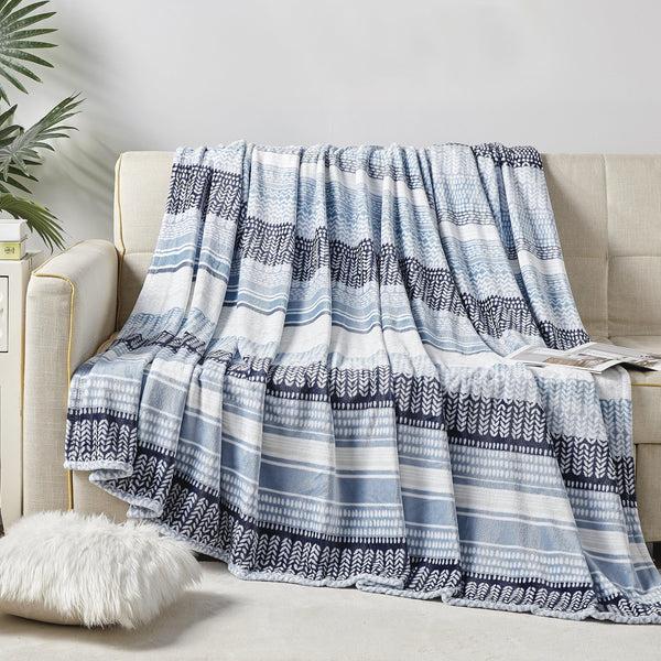 elegant comfort Elegant Comfort Printed Bed or Oversized Couch Blanket - Lightweight for All Season Warmth elegant comfort Elegant Comfort Printed Bed or Oversized Couch Blanket - Lightweight for All Season Warmth