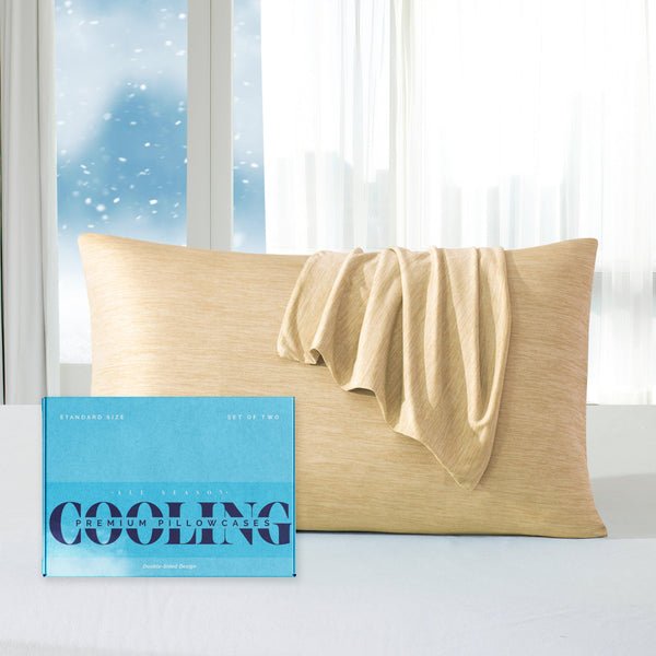 elegant comfort Elegant Comfort Set of 2 Cooling Pillowcases elegant comfort Elegant Comfort Set of 2 Cooling Pillowcases