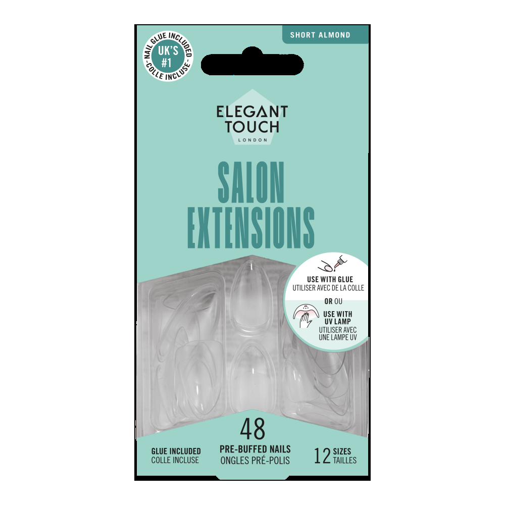 elegant touch Salon Extensions Short Almond