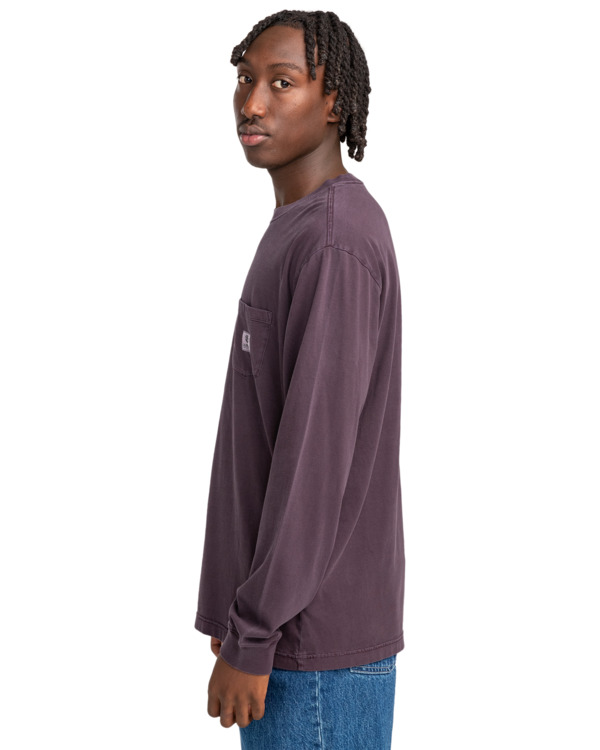 Element Basic Pocket Pigment - Long Sleeves T-shirt For Men