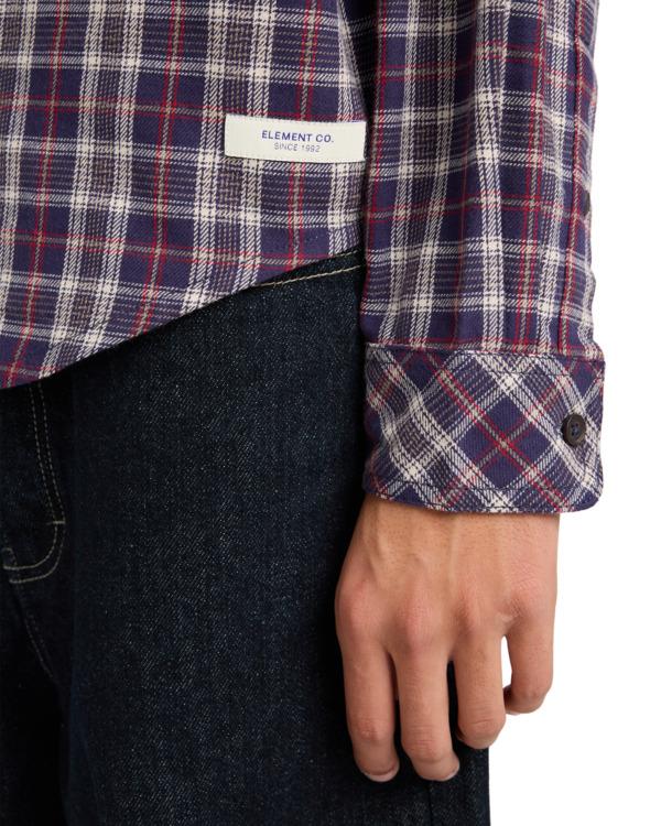 Element Button Down Regular Flannel - Long Sleeve Shirt For Men