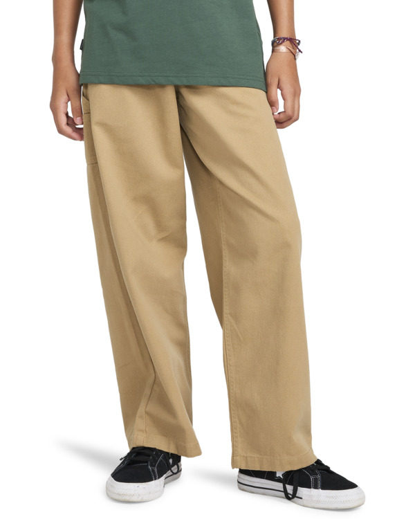 Element Carpenter - Elastic Waist Pants For Boys 8 - 16
