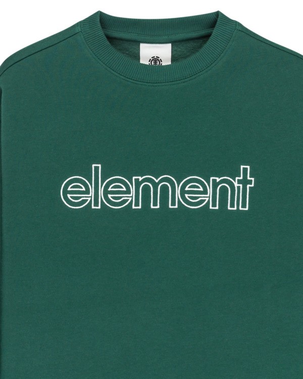 Element Central Lowcase Cr Y - Sweatshirt For Boys 8-16