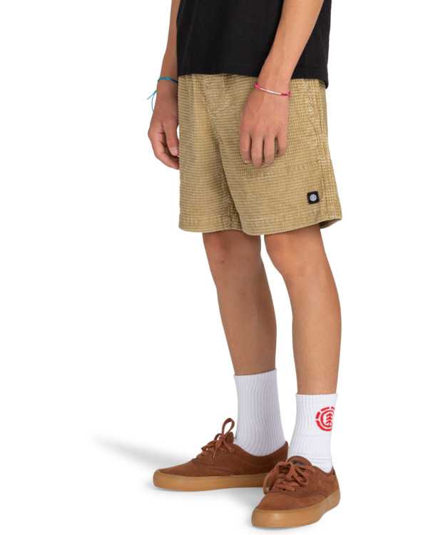 Element Chillin - Elasticated Waist Walk Shorts For Boys 8-16