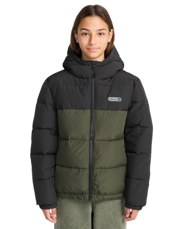 Element Classic Hooded Puffer Y - Puffer Jacket For Boys 8-16