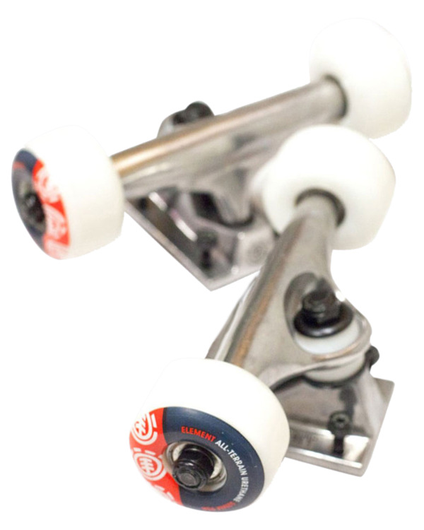 element Component Bundle 5 - Skateboard Trucks And Wheels
