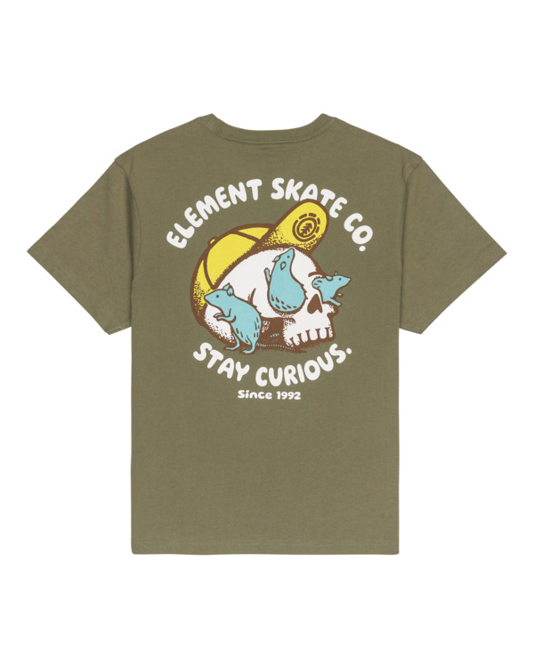 Element Curious Y - Short Sleeve T-Shirt For Boys 8-16