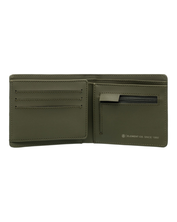 element Double Icon - Heavy Duty Large Tri-Fold Wallet for Men