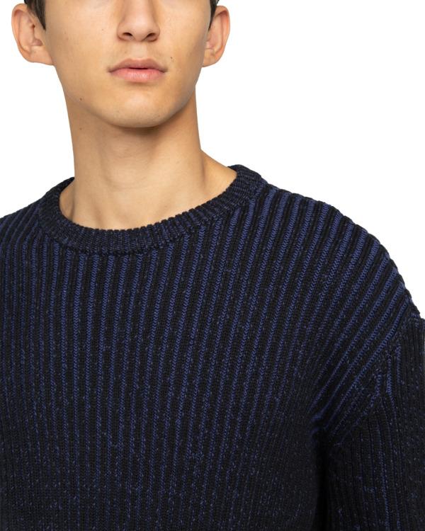 Element 2Tone Rib Cr - Crew Neck Jumper For Men