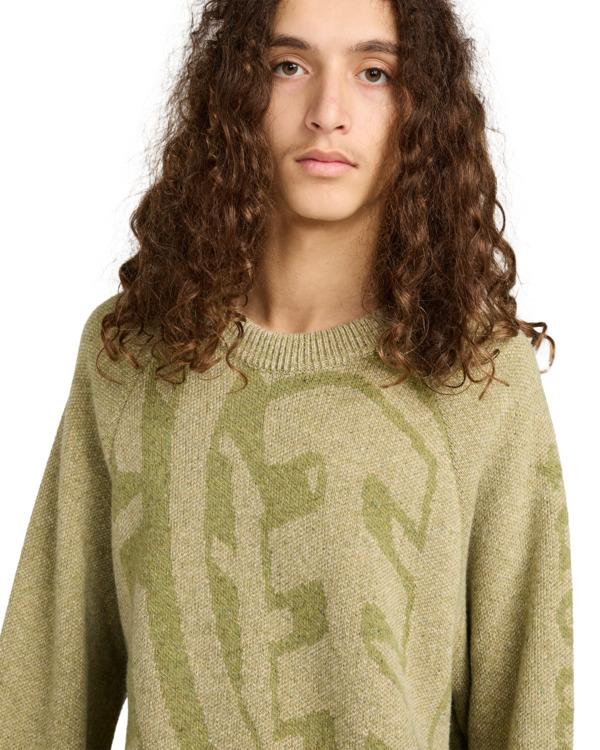 Element Double Icon Cr - Crew Neck Jumper For Men