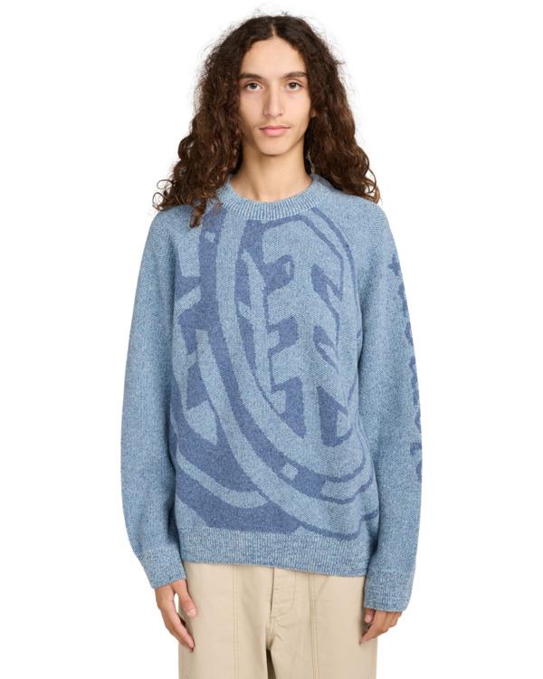 Element Double Icon Cr - Crew Neck Jumper For Men