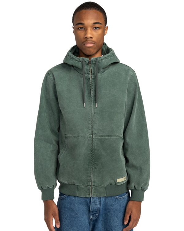 Element Dulcey - Hooded Canvas Jacket For Men