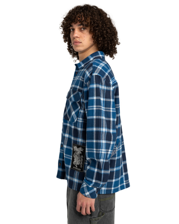 Element FFNC Checkmate - Long Sleeves Shirt For Men