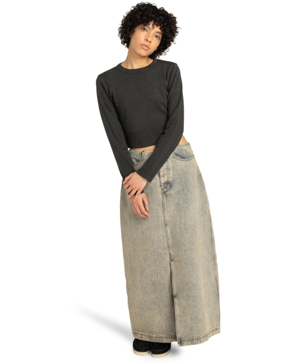 Element Icon Crop W - Long Sleeve T-Shirt For Women