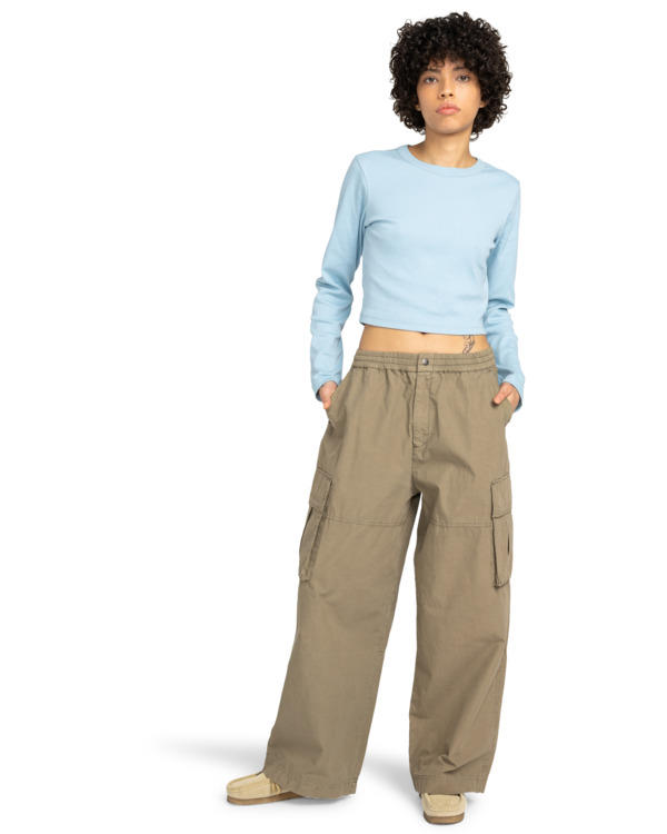 Element Icon Crop W - Long Sleeve T-Shirt For Women