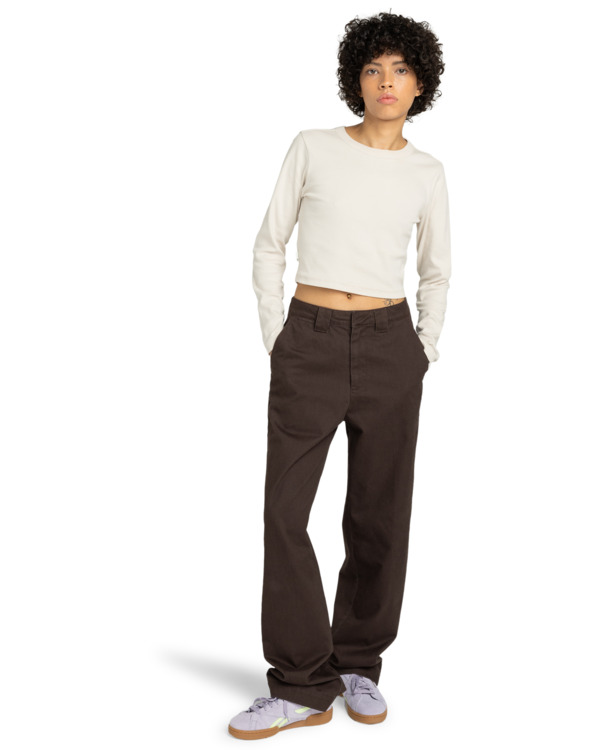 Element Icon Crop W - Long Sleeve T-Shirt For Women