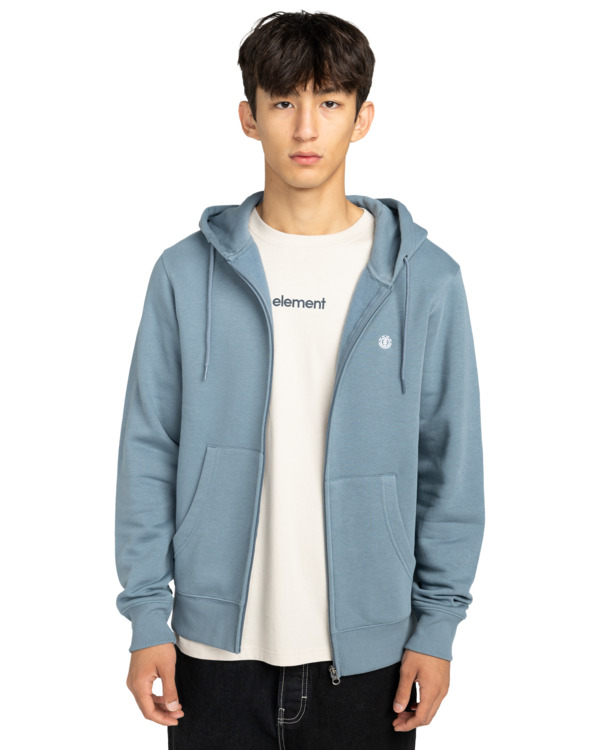 Element Icon Embroidery - Zip Sweatshirt For Men