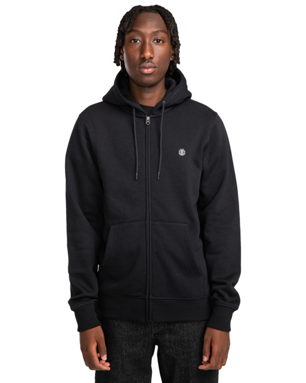 Element Icon Embroidery - Zip Sweatshirt For Men