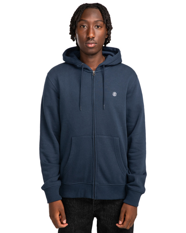 Element Icon Embroidery - Zip Sweatshirt For Men