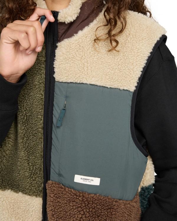 Element Lake Sherpa - Sherpa Vest For Men