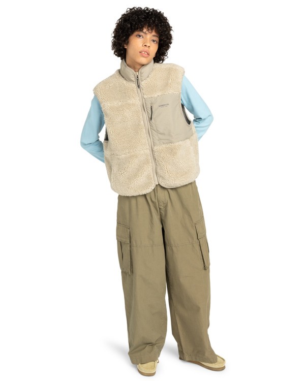 Element Lake Sherpa W - Sherpa Vest For Women