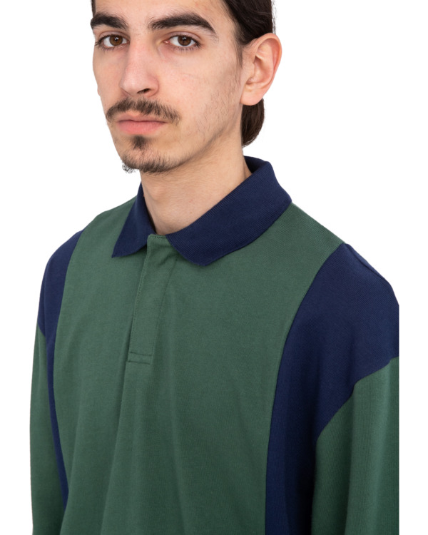Element Lawen - Long Sleeve Polo Shirt For Men
