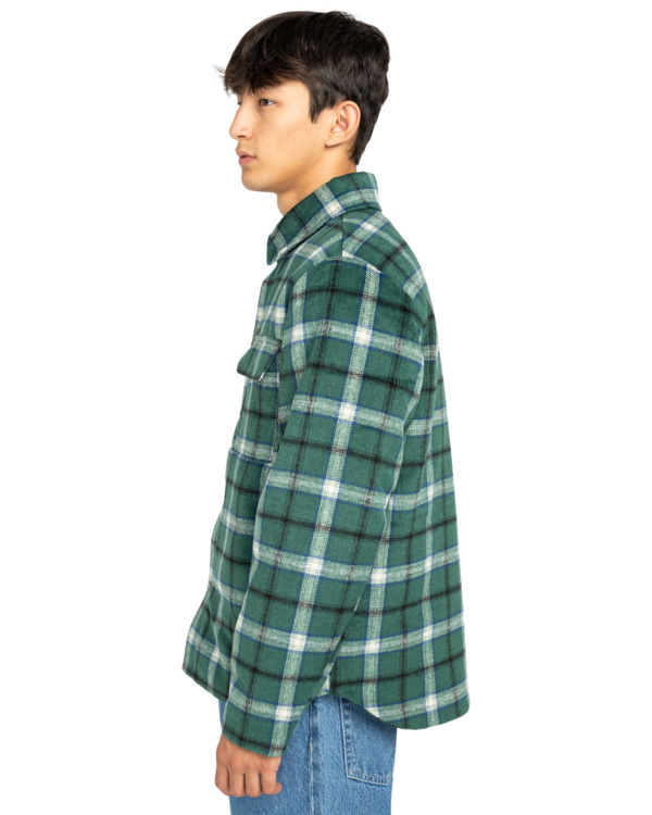 Element Lodge Check - Padded Overshirt For Men