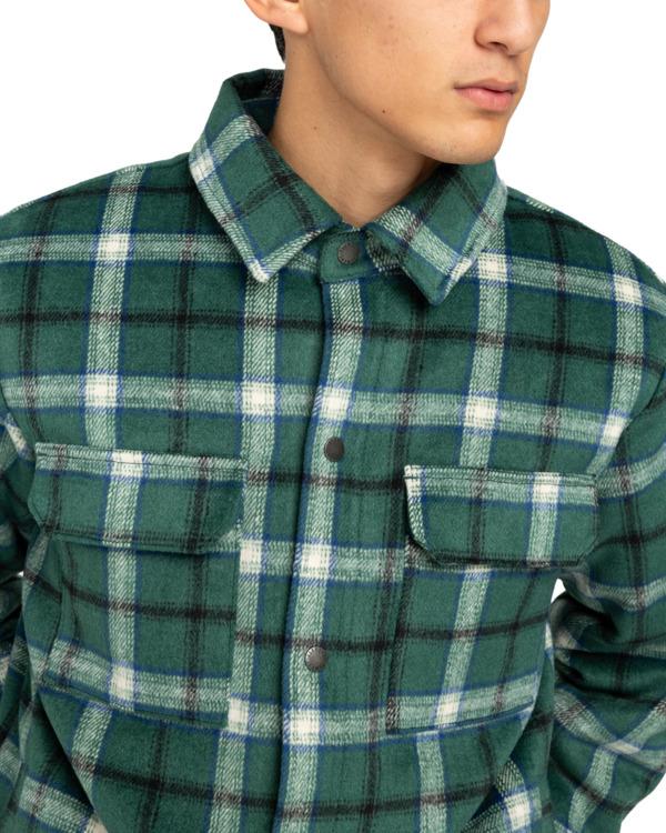 Element Lodge Check - Padded Overshirt For Men