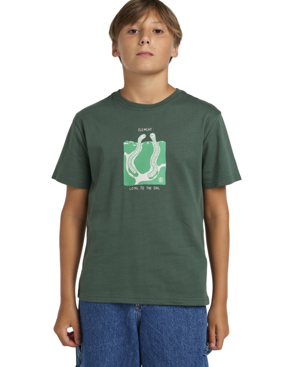 Element Loyal - Short Sleeves T-shirt For Boys 8 - 16